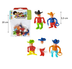 BOBECO COWBOY C/5 PÇS - 1071A