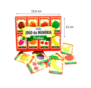 JOGO DA MEMORIA FRUTAS - 548