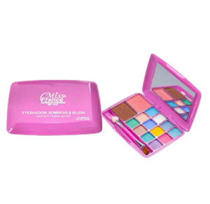 MAQUIAGEM 12 SOMBRAS + 2 BLUSH - MF-7427