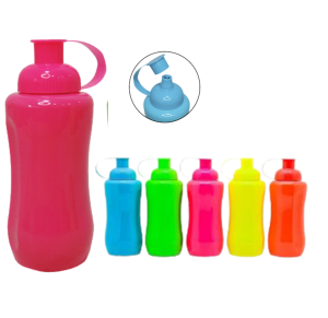 GARRAFA DE PLASTICO 600ML NEON - MD245