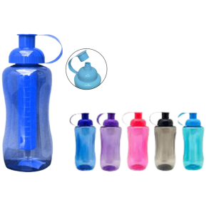 GARRAFA PLAST. C/TB TÉRM 600ML - MD179