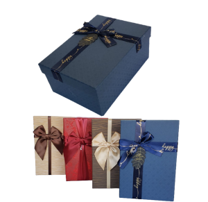 CAIXA DE PRESENTE RETANGULAR 22,5X16X9,5CM - LX13-167A