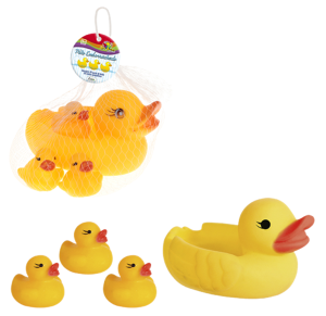 PATINHO EMBORRACHADO C/4 PÇS