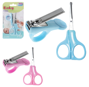 TESOURA E CORTADOR DE UNHA P/BEBE - IZ1216