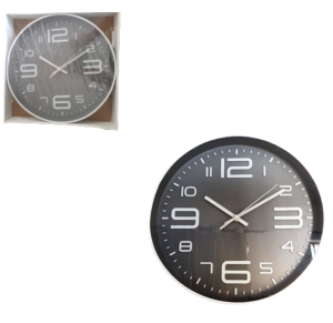 RELOGIO DE PAREDE REDONDO 30CM - 8593
