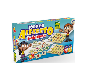 JG DO ALFABETO PALAVRAS EM MADEIRA - C71