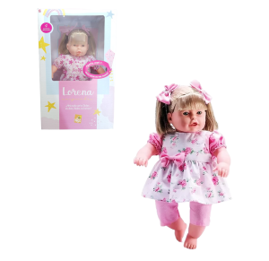 BONECA LORENA C/CABELO - 0850