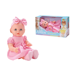 BONECA BABY AMEM 1ª ORAÇÃO - 0760
