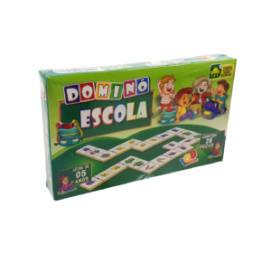 DOMINO ESCOLA EM MADEIRA - C62