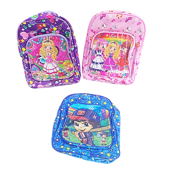 MOCHILA INFANTIL SORTIDA 31X24,5CM - ASH-45.0253