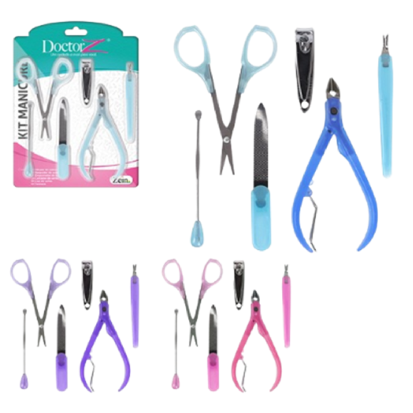 KIT MANICURE C/6 PÇS - Z4653-BS908