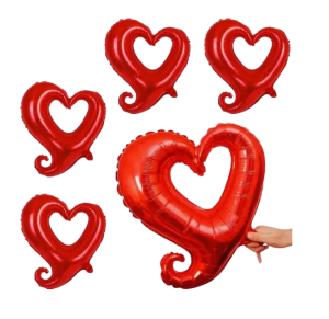 BALÃO CORAÇÃO VAZADO 45CM - Q23464