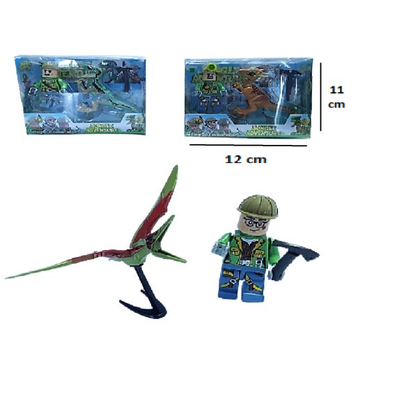 BONECO C/DINOSSAURO - MS-3059
