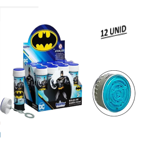 BOLHA DE SABÃO BATMAN C/12M PÇS - 834918-1