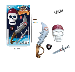 PIRATAS DOS 7 MARES C/MASCARA - 737