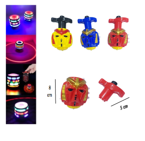 PIÃO A PILHA C/LUZ E SOM - 308