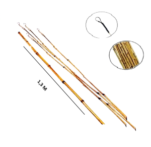 VARA DE BAMBU PARA PESCARIA 1,3M