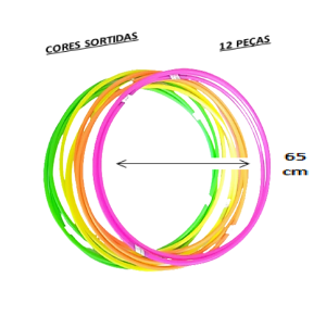 BAMBOLE CITRICO 65CM - PCTE C/12 UNID - 0556