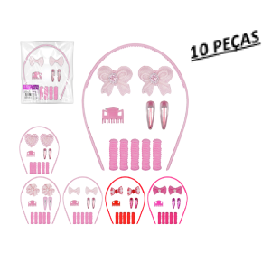 KIT BELEZA INFANTIL C/10 PÇS - ZU2344