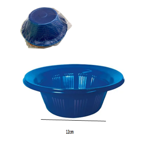 CUMBUCA PL 12CM AZUL ESCURO C/10 UNID