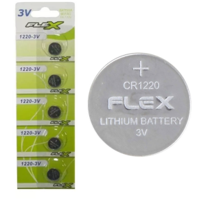BATERIA CR1220 C/5 PÇS - FX-CR1220