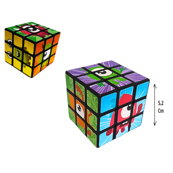 CUBO MAGICO MONSTER 5,2X5,2CM - GK1769