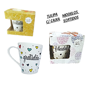 CANECA 290ML TUILA C/CAIXA - FÉ/FAMILÍA/GRAT...