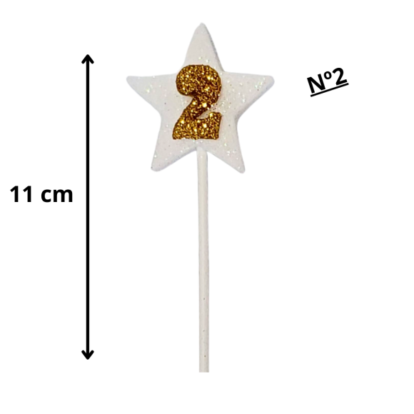 VELA ESTRELA BRANCA N°02
