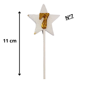 VELA ESTRELA BRANCA N°07