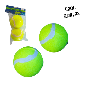 BOLA AMARELA C/2 PÇS - 26002-2