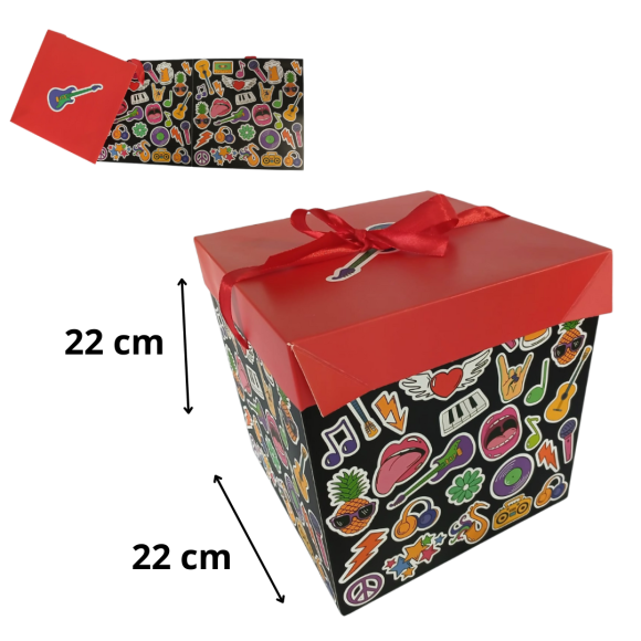 CAIXA DE PRESENTE 22X22X22CM - LP5810
