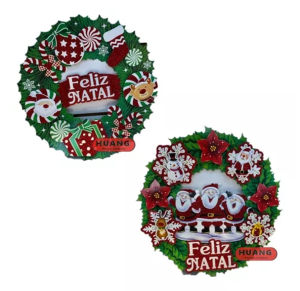 NT - GUIRLANDA NATALINA DE PAPEL 40CM - NTF4025