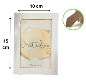 PORTA RETRATO PL 10X15CM - CZ19213