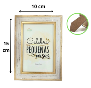 PORTA RETRATO PL 10X15CM - DT5155