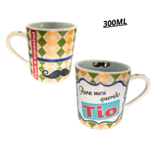CANECA DE CERAMICA 300ML - TIO
