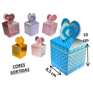 CAIXA DE PRESENTE 10X8,5X8,5CM - BX58