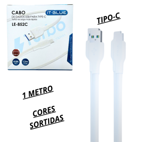 CABO TIPO C - 4.8A - C/1M - LE-852C