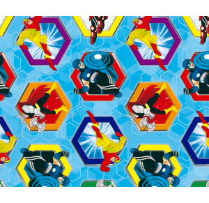 SACO METALIZADO 15X21CM C/50 UNID HEROIS - VP 89