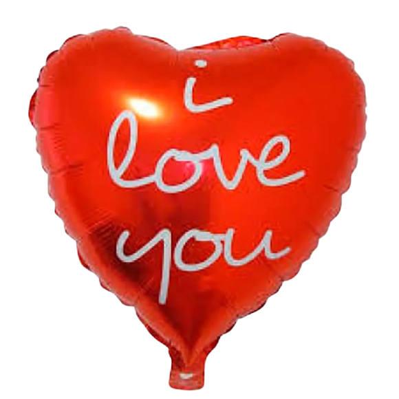 BALÃO CORAÇÃO I LOVE YOU 45CM - Q22002