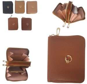 CARTEIRA FEMININA C/2 ZIPERES - QB-SL9510