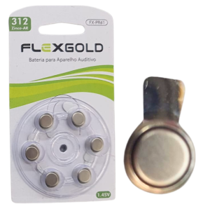 BATERIA  P/AP.AUDITIVO 312 C/6 UNID - FX-PR41