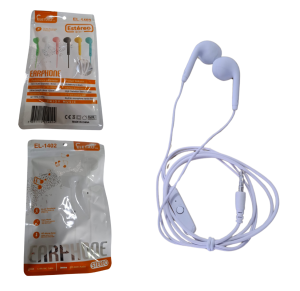 FONE DE OUVIDO REDONDO C/MICROFONE - EL-1402