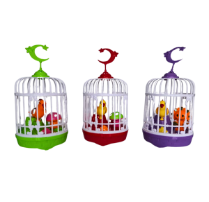 GAIOLA C/PASSARINHO MUSICAL - 5508A