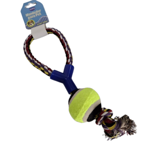PET MORDEDOR C/CORDA E BOLINHA 33CM - DG121