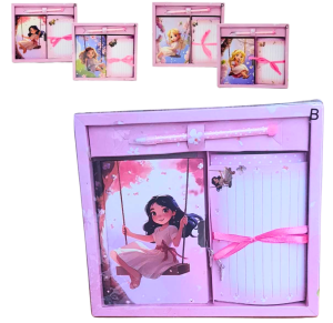 DIARIO C/CANETA + PAPEL DE CARTA 23X20CM - SXFS-14367