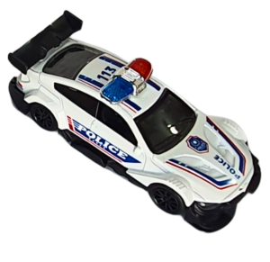 CARRO DE METAL A FRICÇÃO POLICIA - TK-AB6929