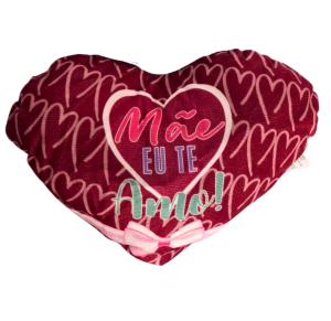 ALMOFADA CORAÇÃO DE MÃE 26CM - HU79927