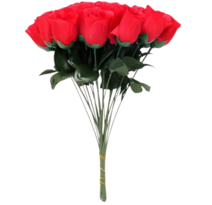 BUQUE DE ROSAS ARTIFICIAL C/12 PÇS - HF-85604