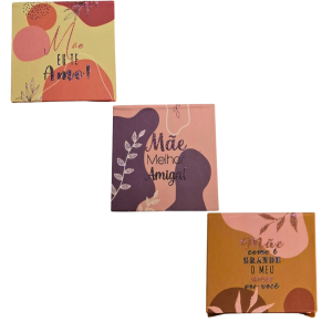 BLOCO DE ANOTAÇÃO MÃE 7,4X7,4CM C/68FLS - HA80272