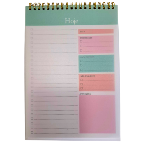 PLANNER PARA ANOTAÇÃO C/50FLS 24X17CM - HA85158